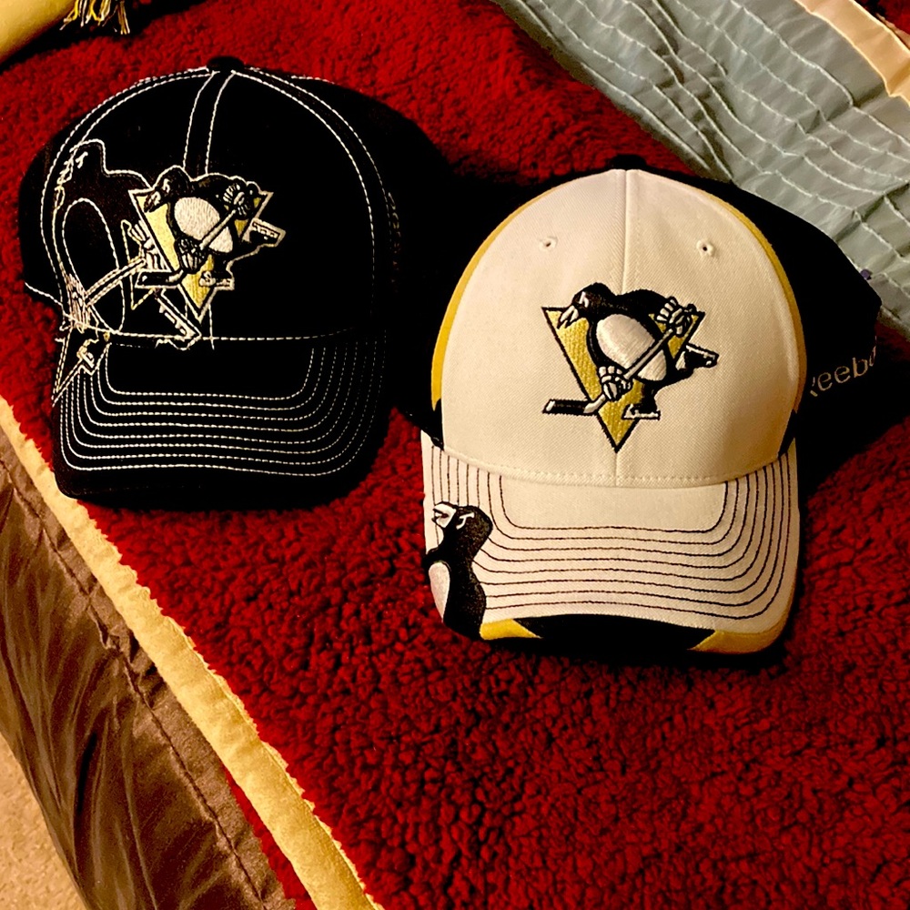 Pittsburgh Penguins Reebok Fitted Hats (2 for 1)